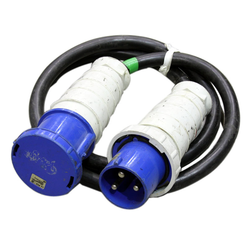 10m 63a Single Phase Mains Supply Cable