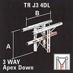 3 Way Trilite Truss Intersection TR J3 4DL