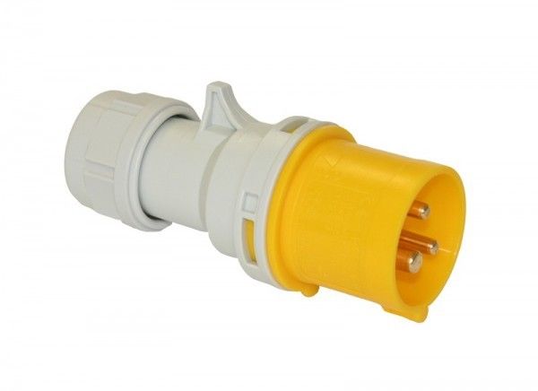16A Single Phase 110v IP44 Mains Plug