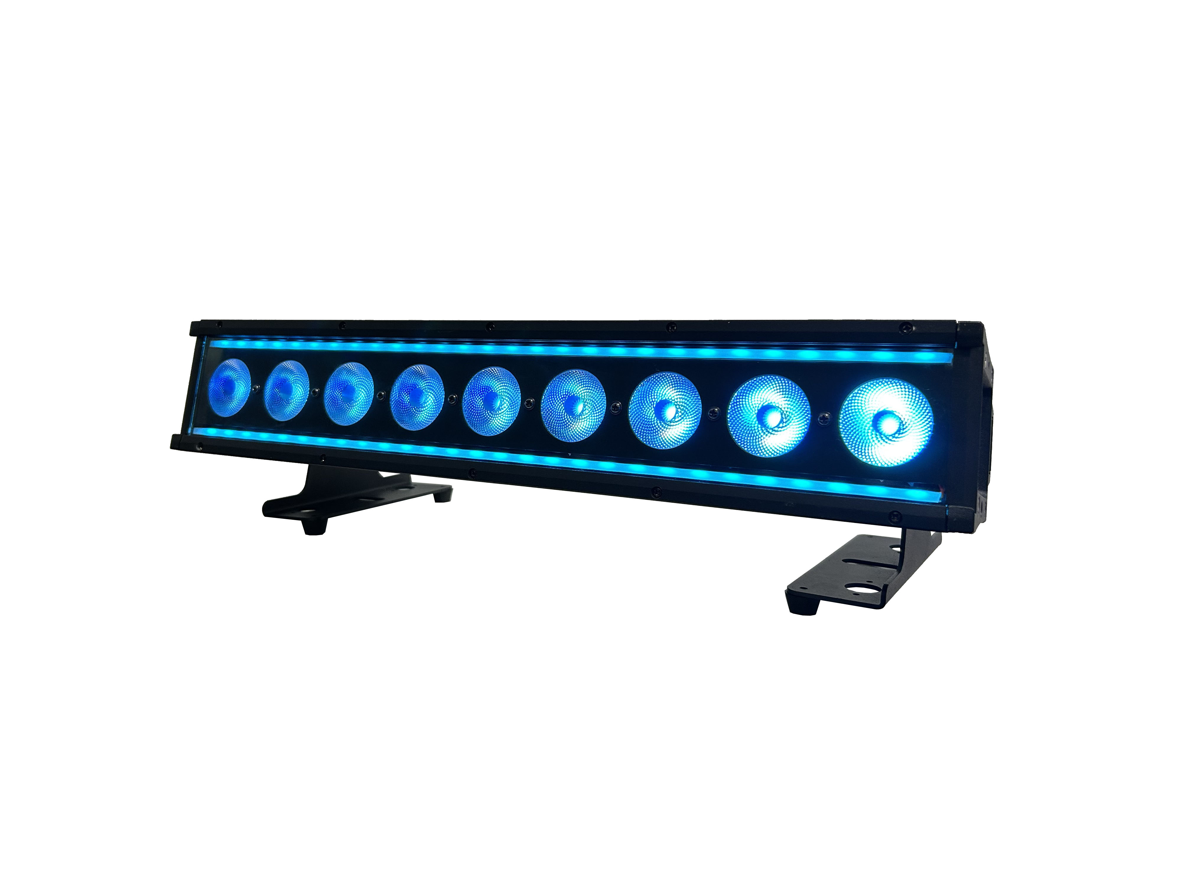 VK928 DINKIPIX 9x12w RGBWAUV with 28 Led Strip Lights