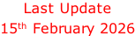 Last Update  15th February 2026